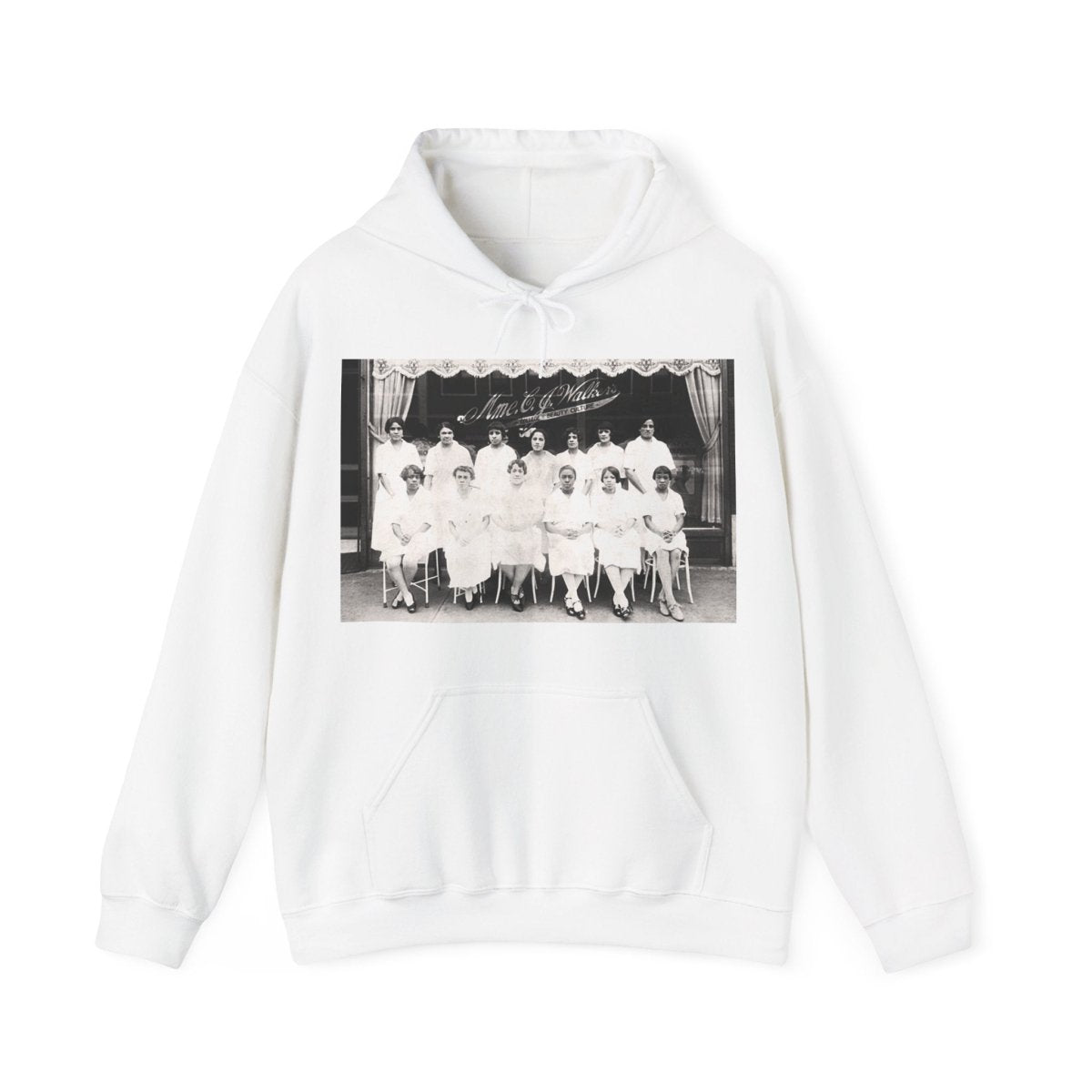 Walker Beauty School Hoodie - Afrocentric Art by The Trini Gee