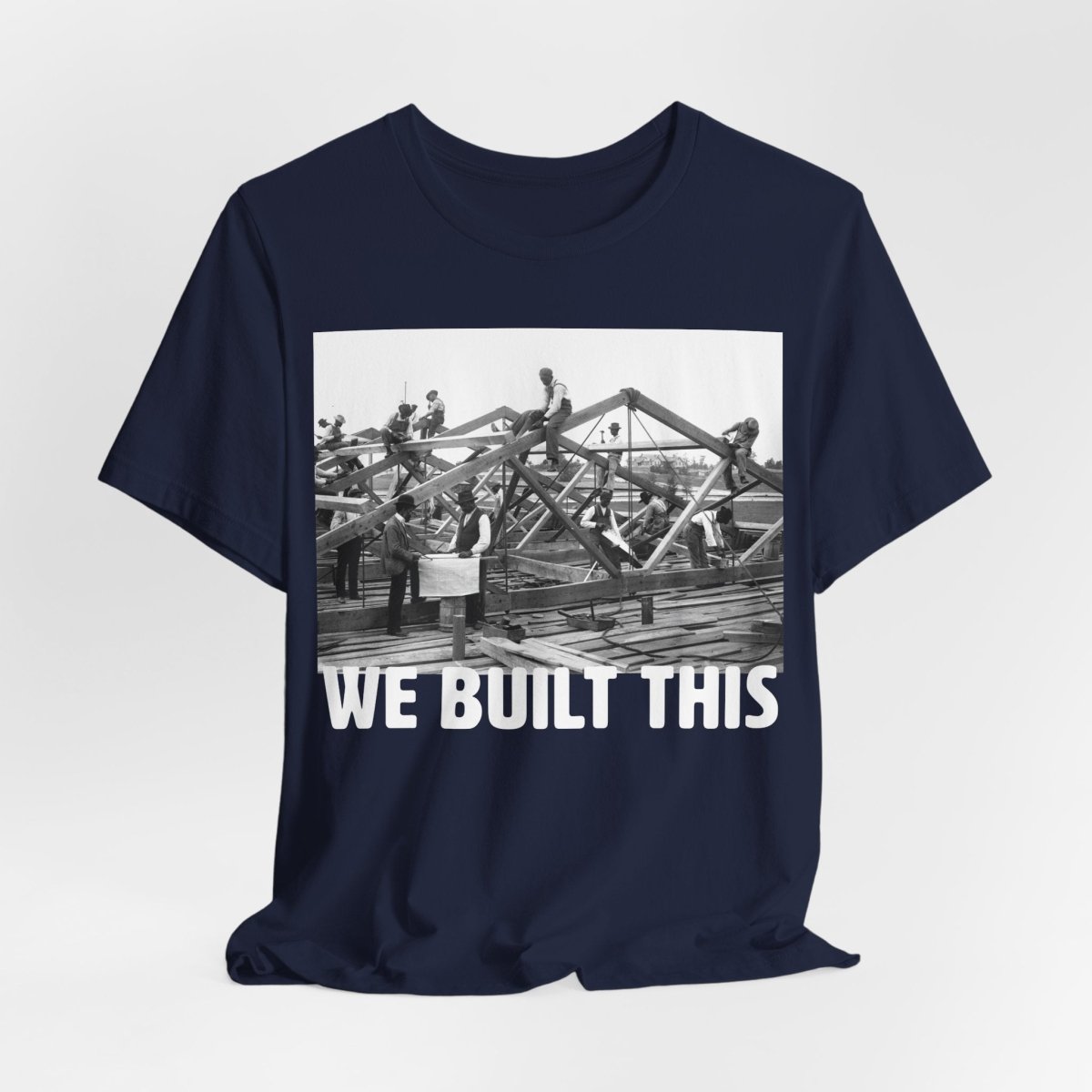 We Built This Shirt - Afrocentric Art by The Trini Gee