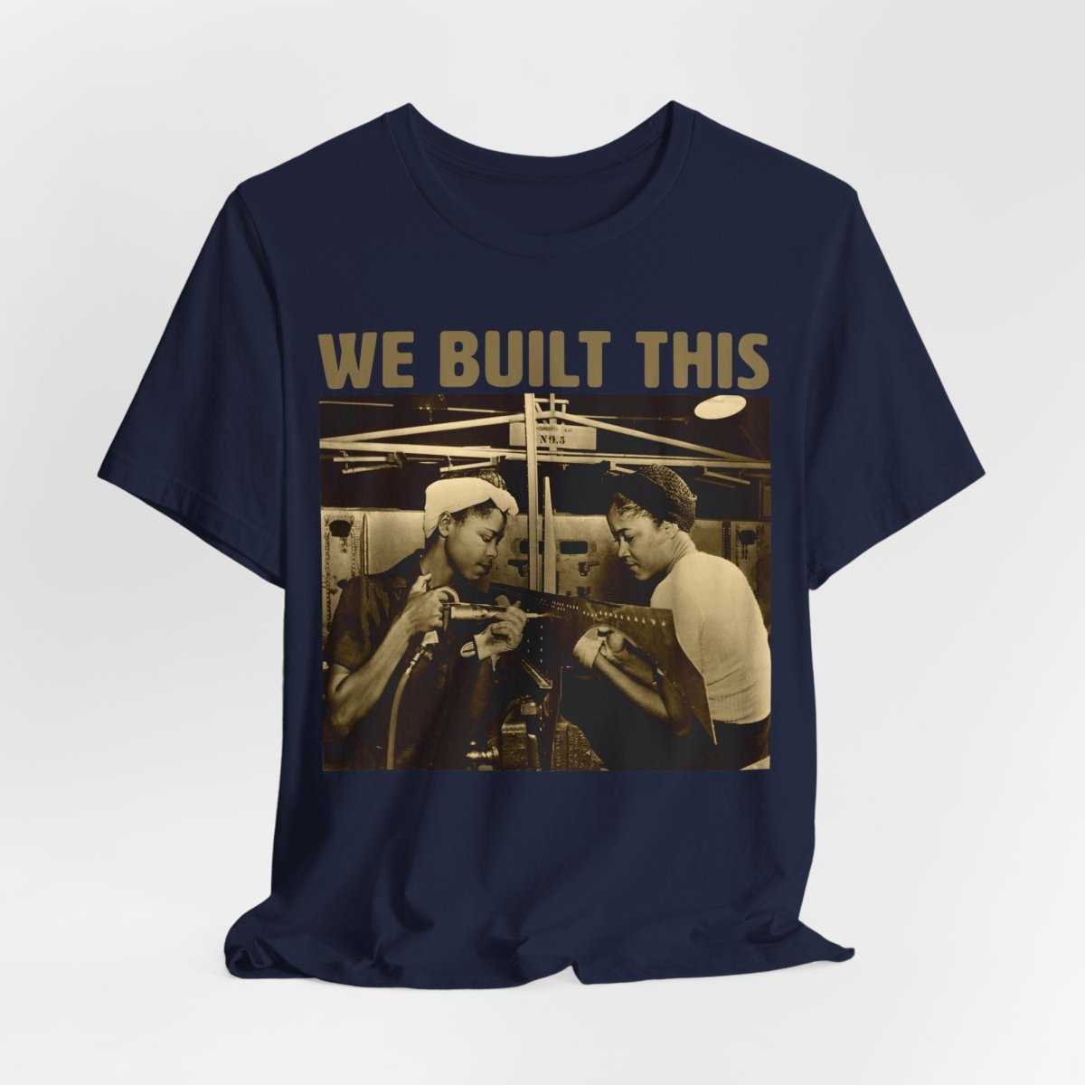 We Built This Shirt - Afrocentric Art by The Trini Gee