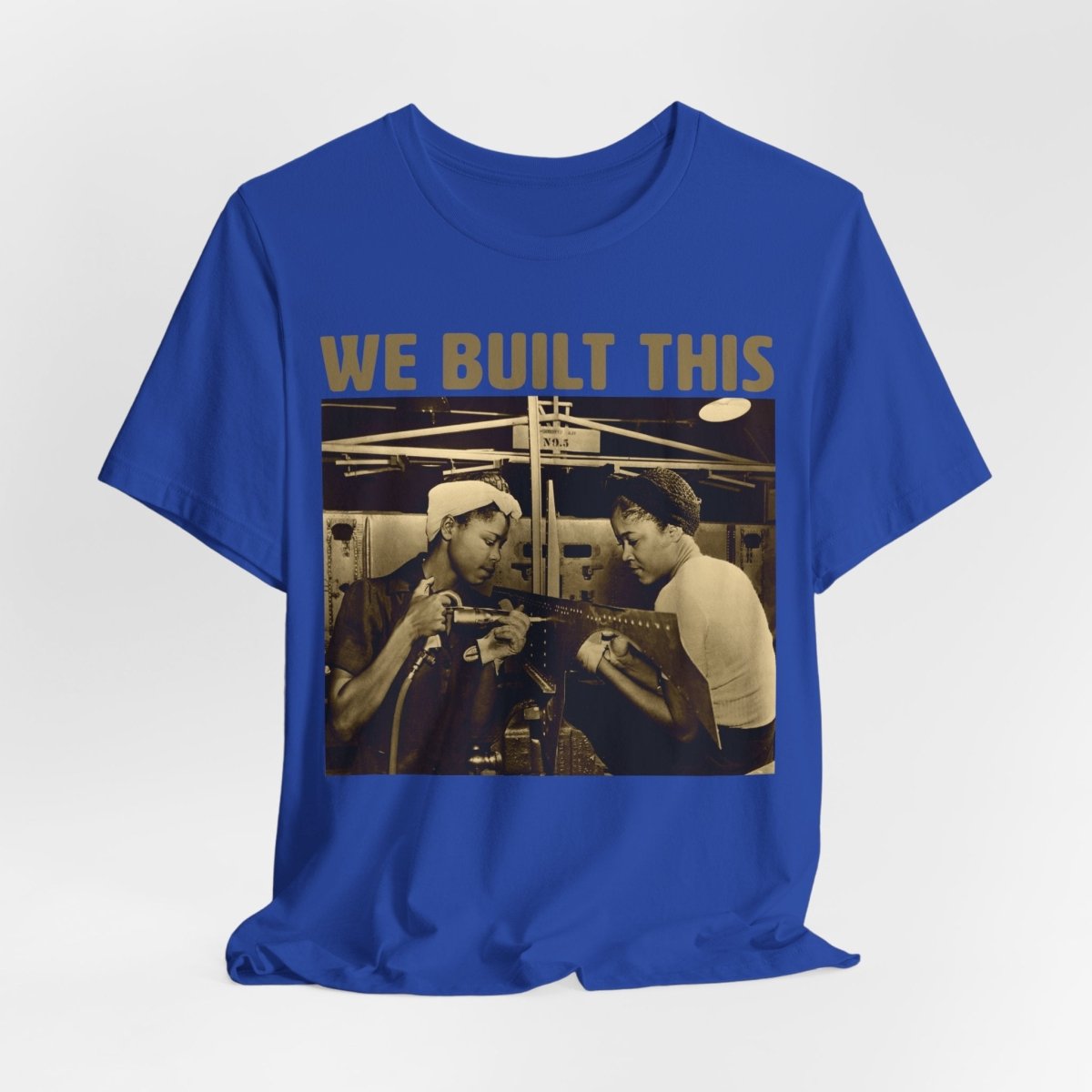 We Built This Shirt - Afrocentric Art by The Trini Gee