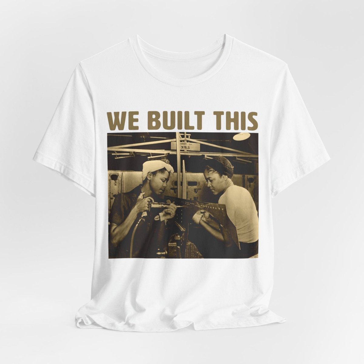 We Built This Shirt - Afrocentric Art by The Trini Gee