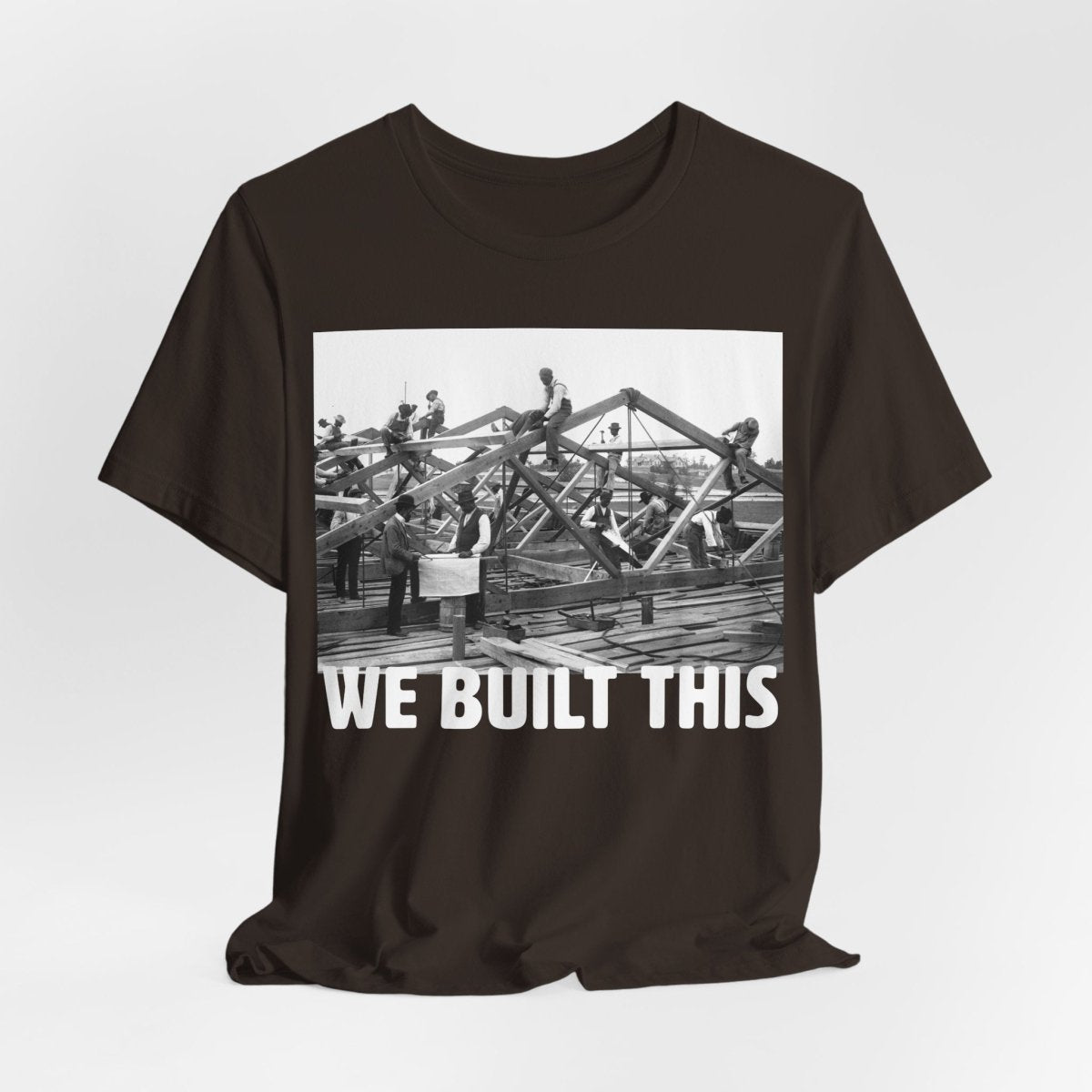 We Built This Shirt - Afrocentric Art by The Trini Gee