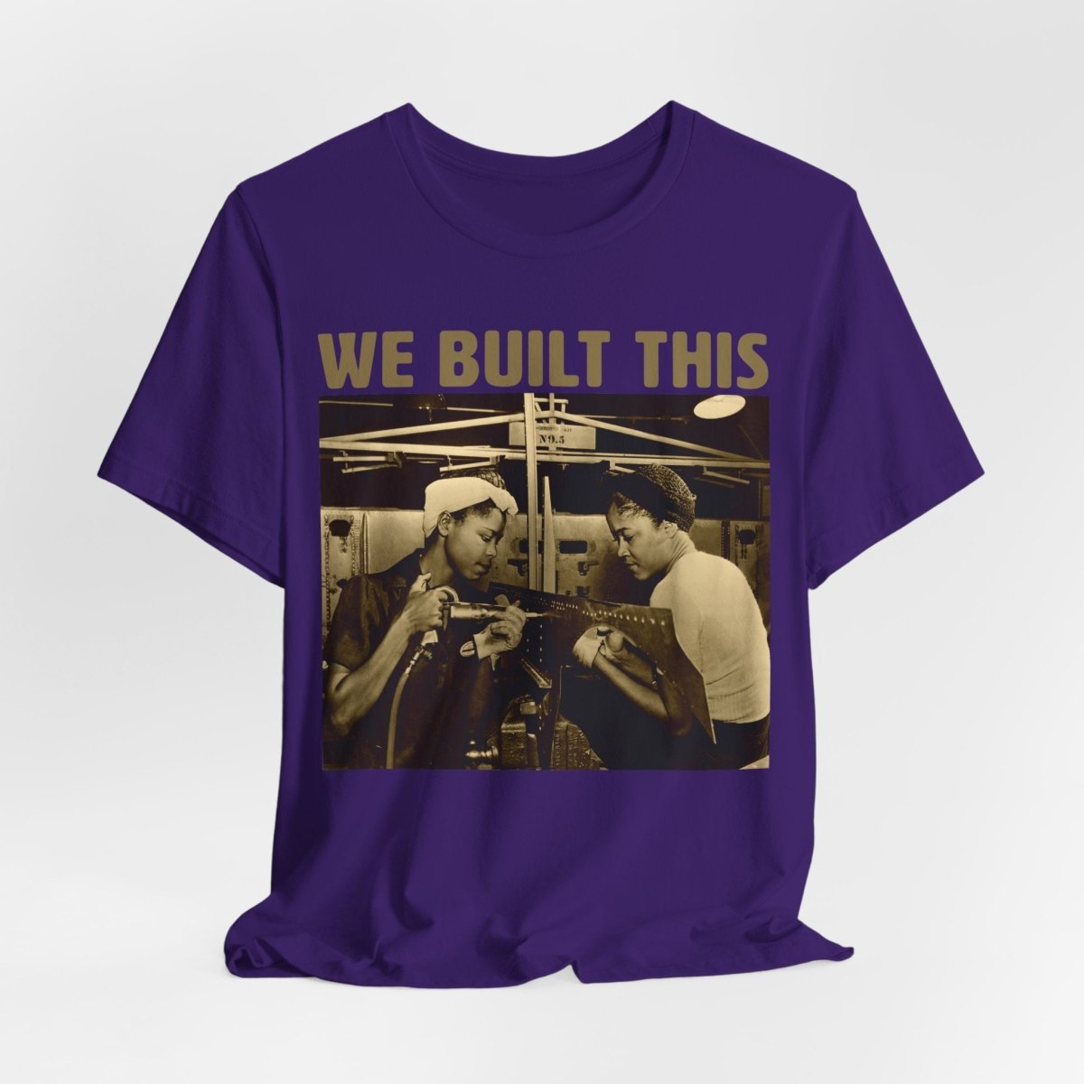 We Built This Shirt - Afrocentric Art by The Trini Gee