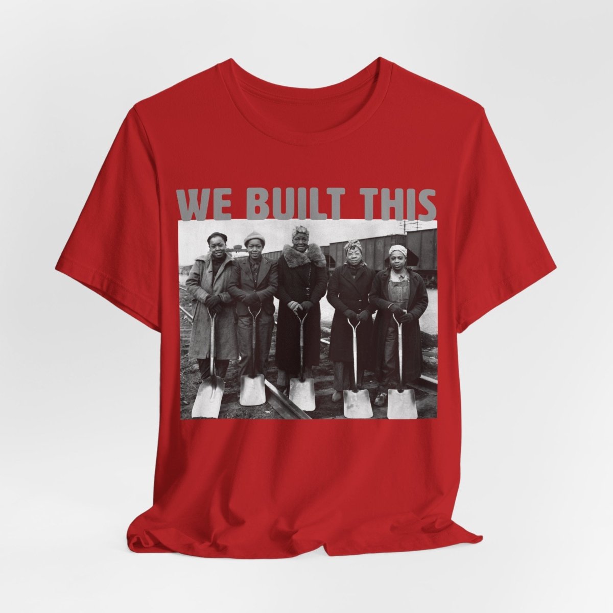 We Built This Shirt - Afrocentric Art by The Trini Gee