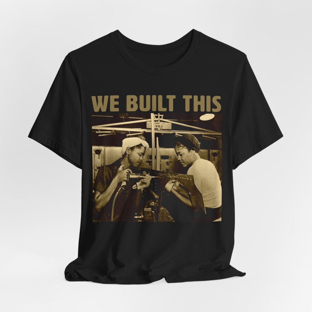 We Built This Shirt - Afrocentric Art by The Trini Gee