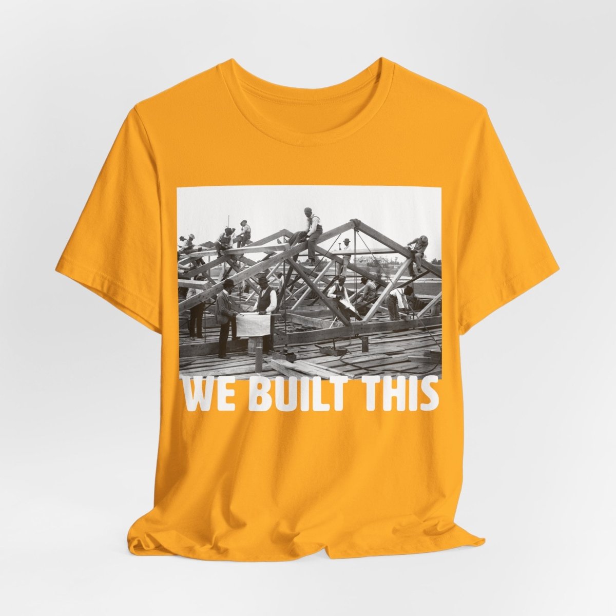 We Built This Shirt - Afrocentric Art by The Trini Gee
