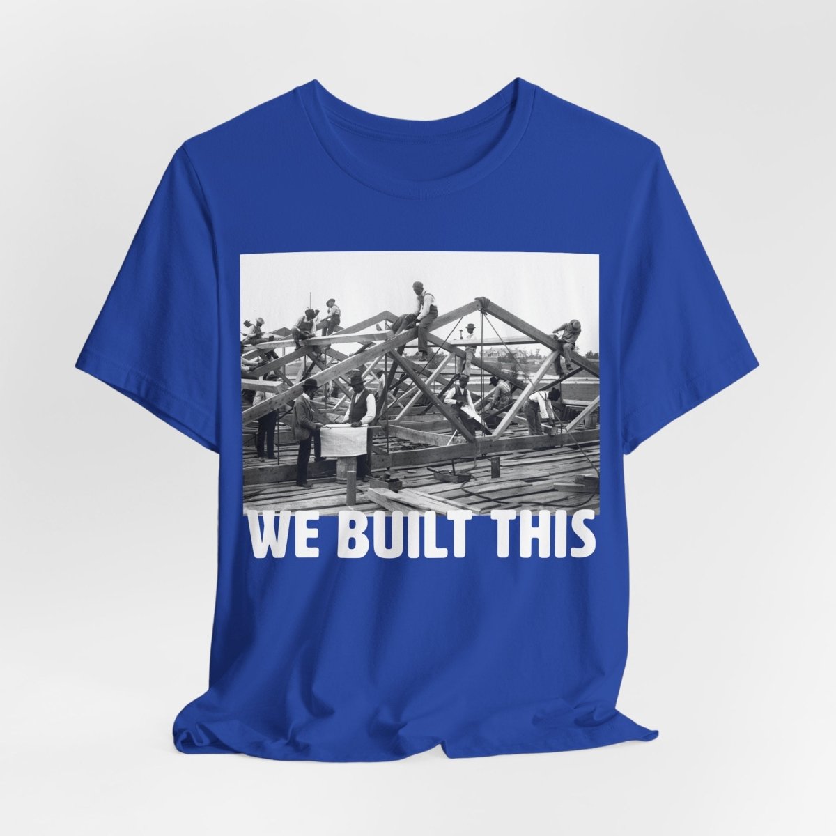 We Built This Shirt - Afrocentric Art by The Trini Gee