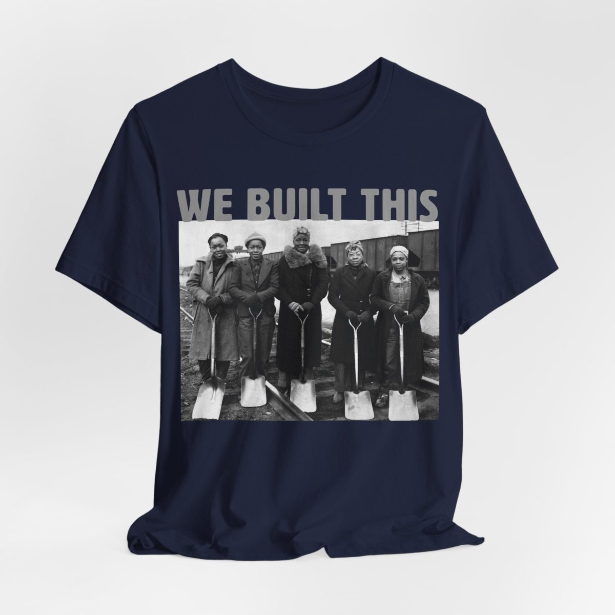 We Built This Shirt - Afrocentric Art by The Trini Gee