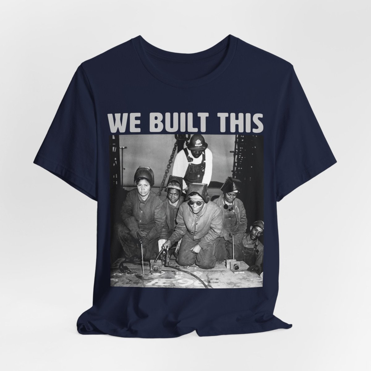 We Built This Shirt - Afrocentric Art by The Trini Gee