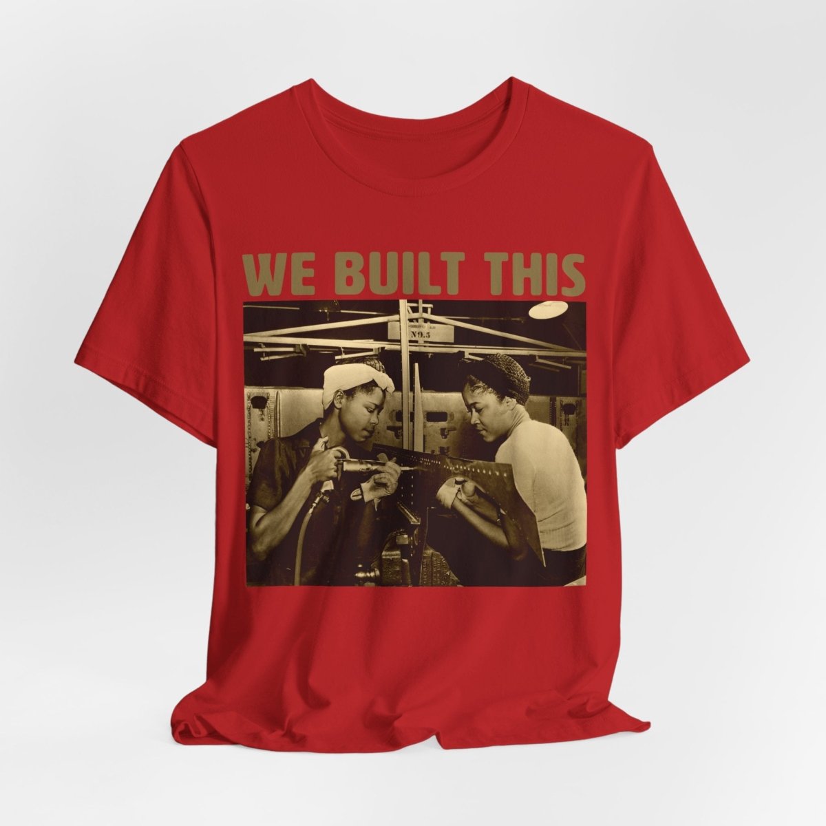 We Built This Shirt - Afrocentric Art by The Trini Gee