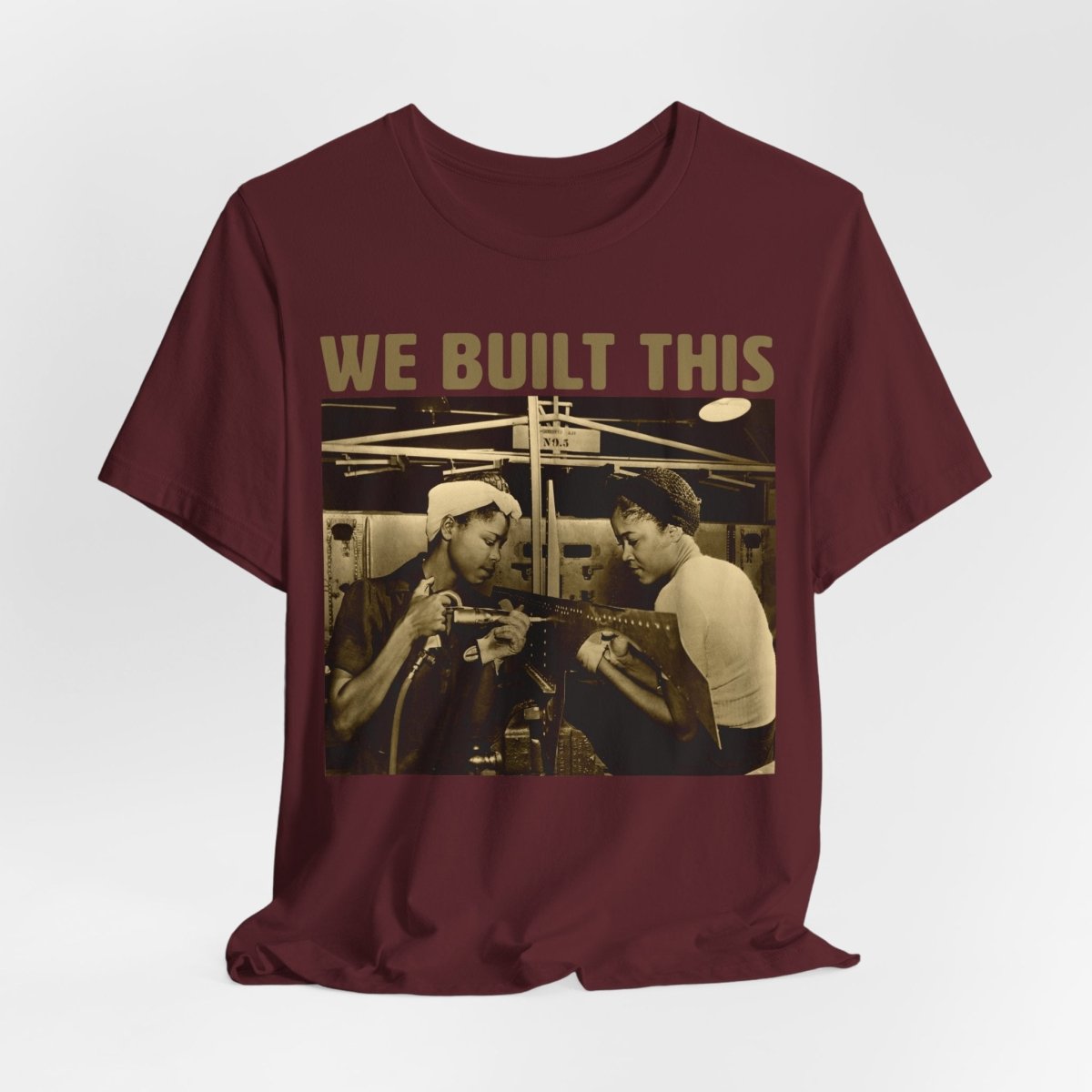 We Built This Shirt - Afrocentric Art by The Trini Gee