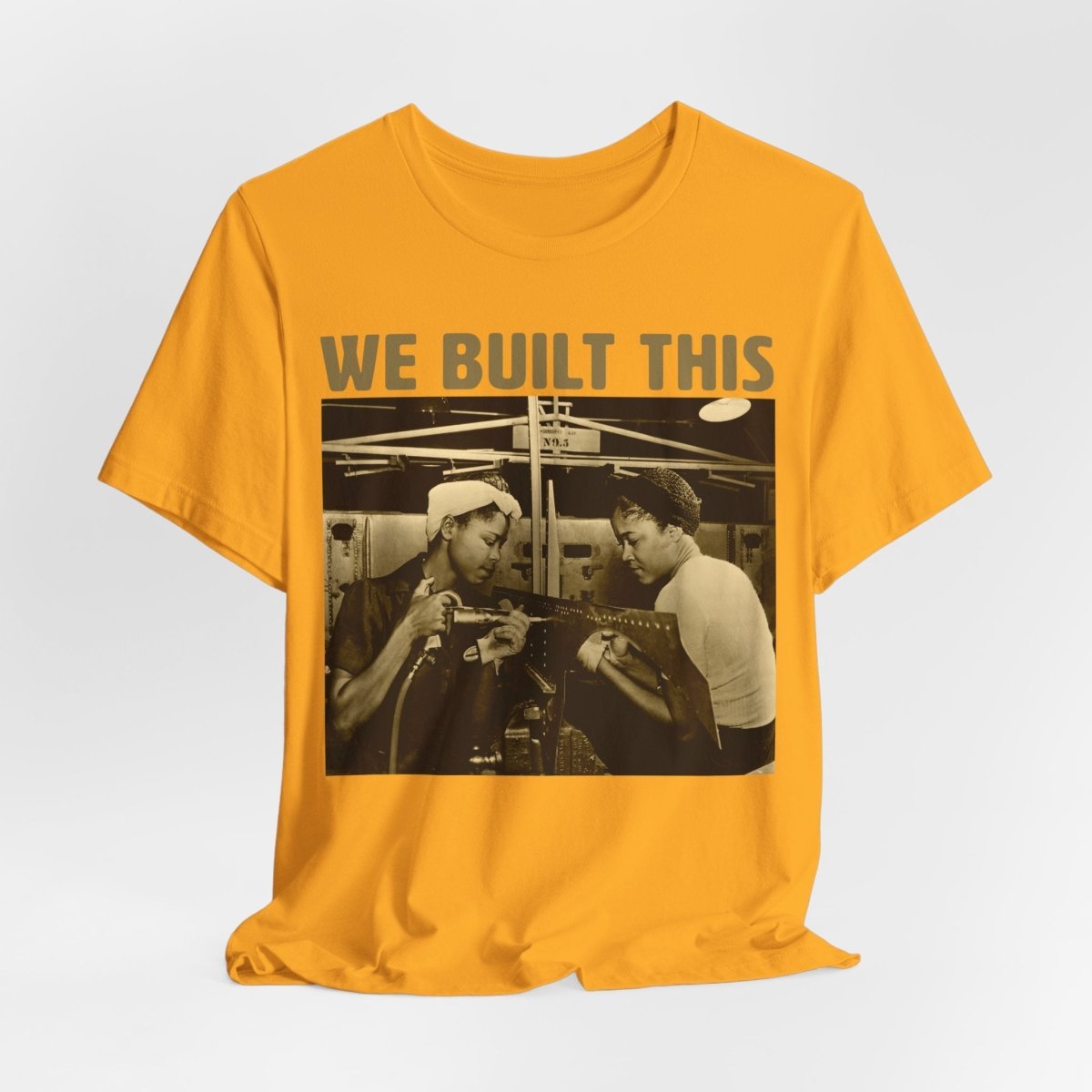 We Built This Shirt - Afrocentric Art by The Trini Gee