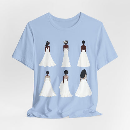 Wedding Brides Shirt - Afrocentric Art by The Trini Gee