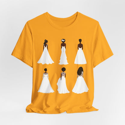 Wedding Brides Shirt - Afrocentric Art by The Trini Gee