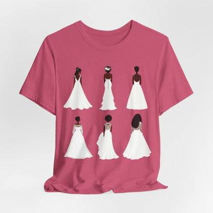 Wedding Brides Shirt - Afrocentric Art by The Trini Gee