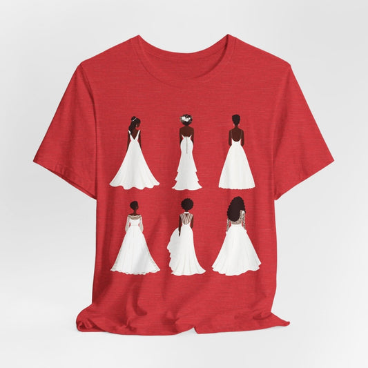 Wedding Brides Shirt - Afrocentric Art by The Trini Gee