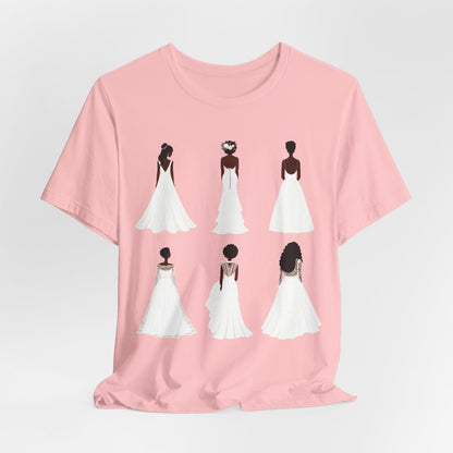 Wedding Brides Shirt - Afrocentric Art by The Trini Gee