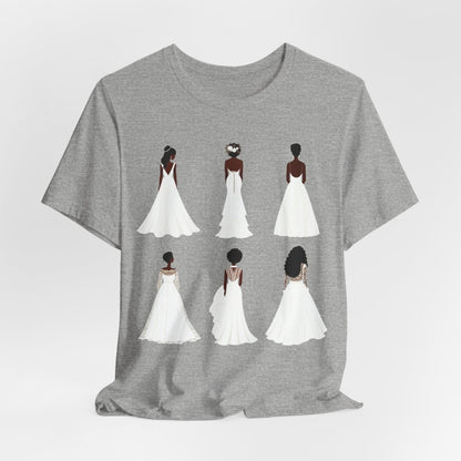 Wedding Brides Shirt - Afrocentric Art by The Trini Gee