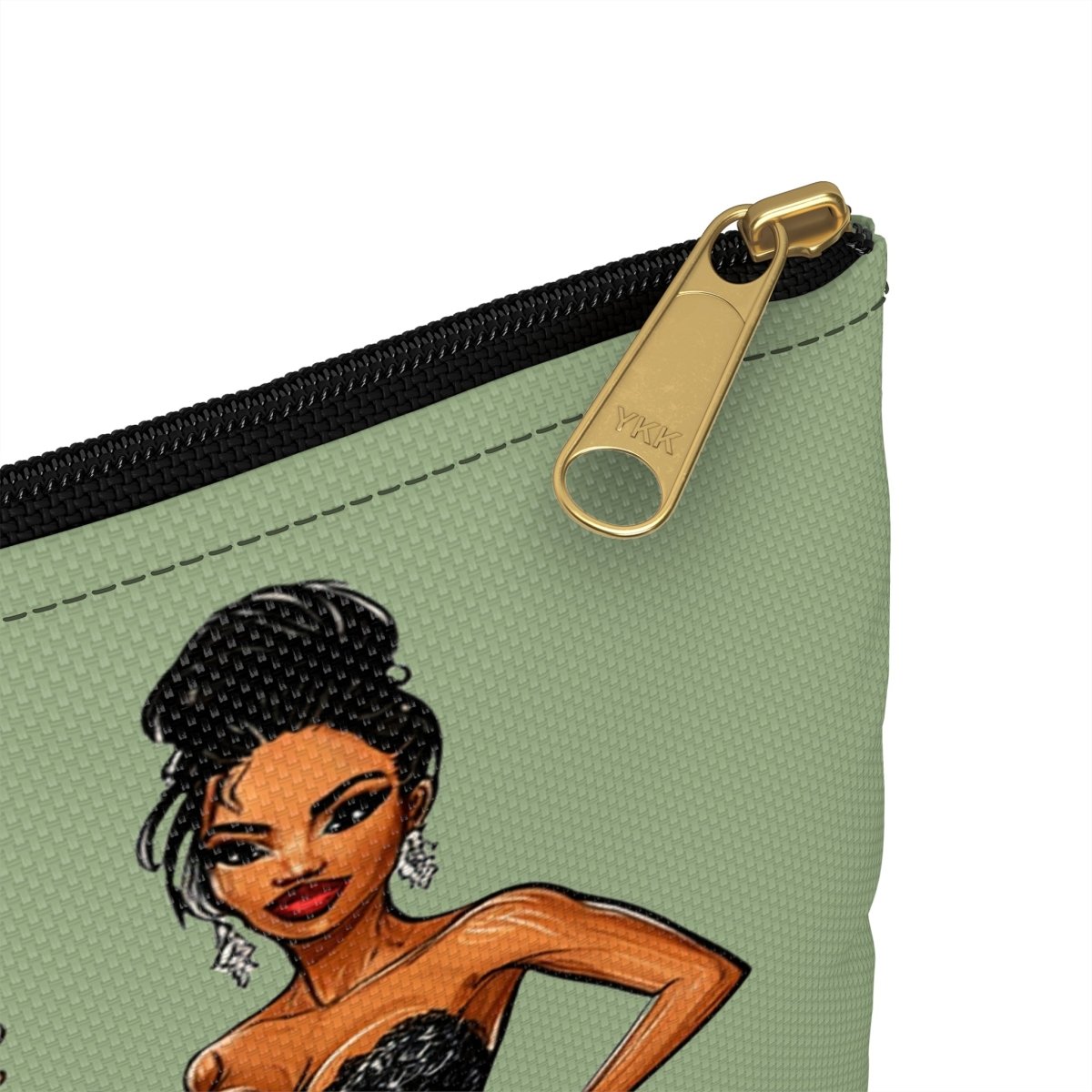 Wedding Bridesmaids Pouch - Afrocentric Art by The Trini Gee