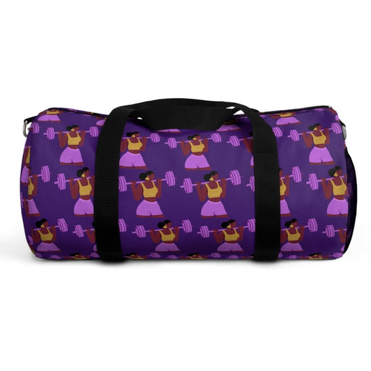 Weight Girl Duffel Bag - Afrocentric Art by The Trini Gee