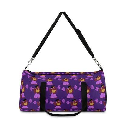 Weight Girl Duffel Bag - Afrocentric Art by The Trini Gee