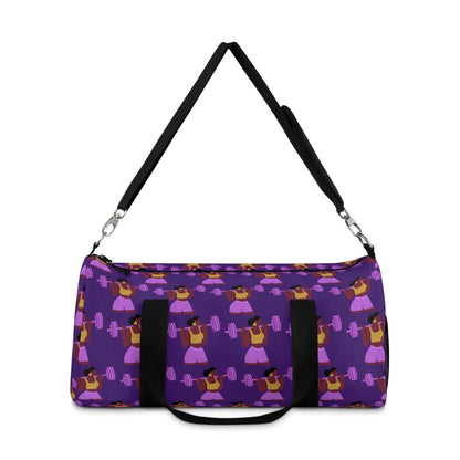 Weight Girl Duffel Bag - Afrocentric Art by The Trini Gee