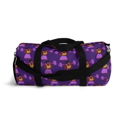 Weight Girl Duffel Bag - Afrocentric Art by The Trini Gee
