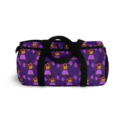 Weight Girl Duffel Bag - Afrocentric Art by The Trini Gee