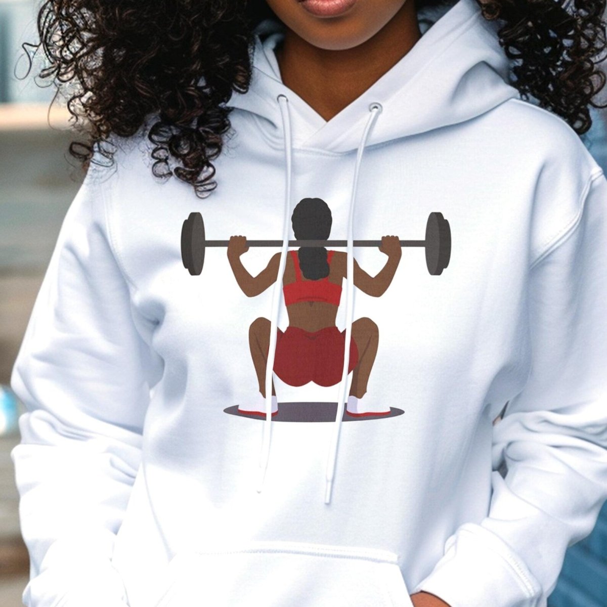 Weight Lifting Hoodie - The Trini Gee