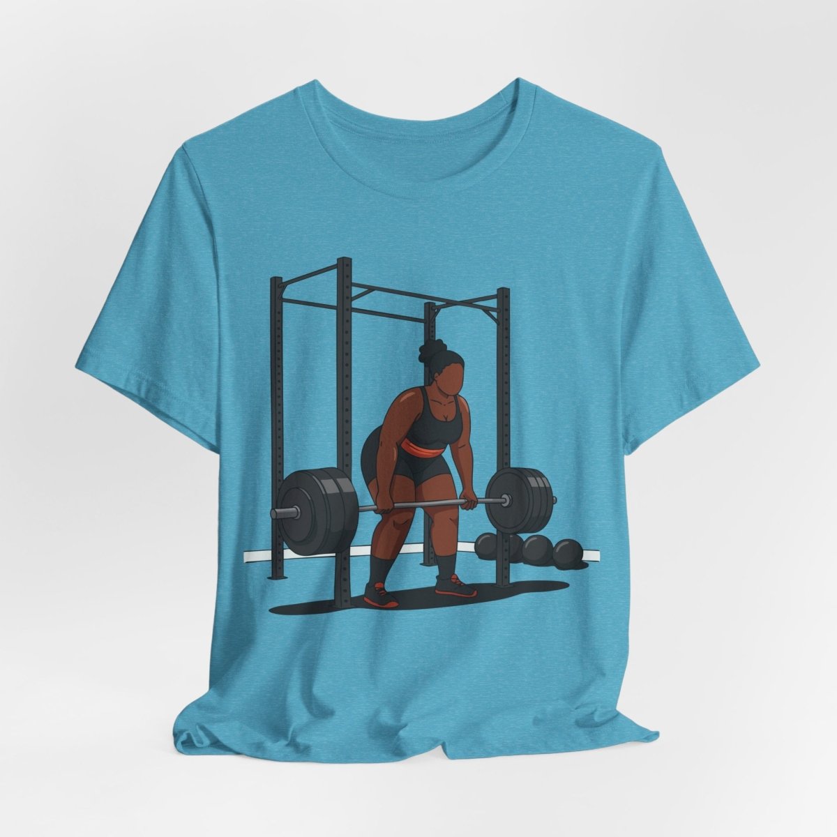 Weight Lifting Shirt - Afrocentric Art by The Trini Gee