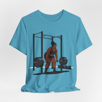 Weight Lifting Shirt - Afrocentric Art by The Trini Gee