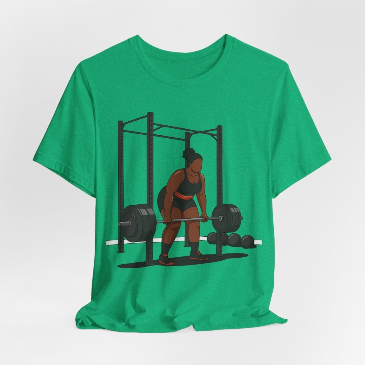 Weight Lifting Shirt - Afrocentric Art by The Trini Gee