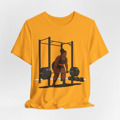 Weight Lifting Shirt - Afrocentric Art by The Trini Gee