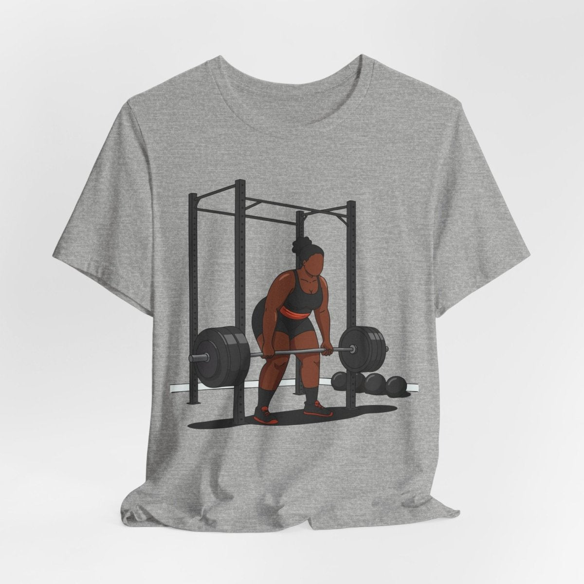 Weight Lifting Shirt - Afrocentric Art by The Trini Gee