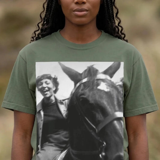 Western Heritage T-Shirt - Afrocentric Art by The Trini Gee