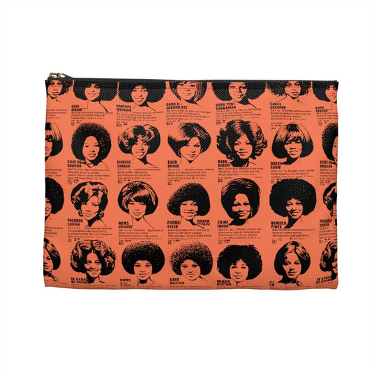 Wig Ad Accessory Pouch - Afrocentric Art by The Trini Gee