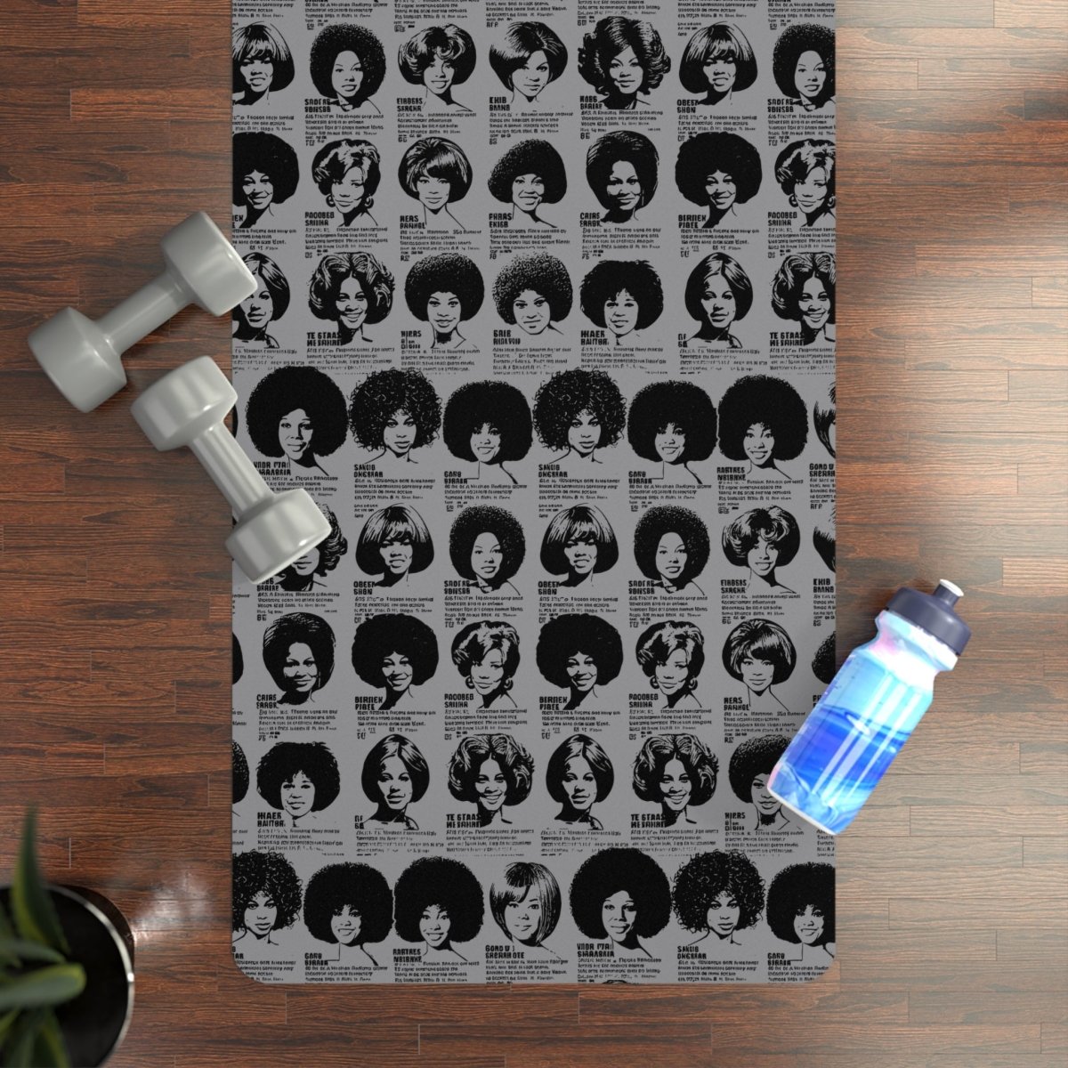 Wig Ad Yoga Mat - The Trini Gee