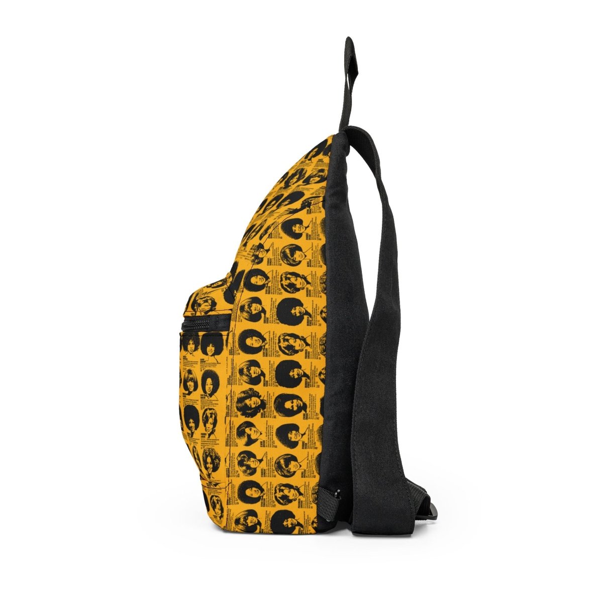 Wigs Ad Sling Bag - Afrocentric Art by The Trini Gee