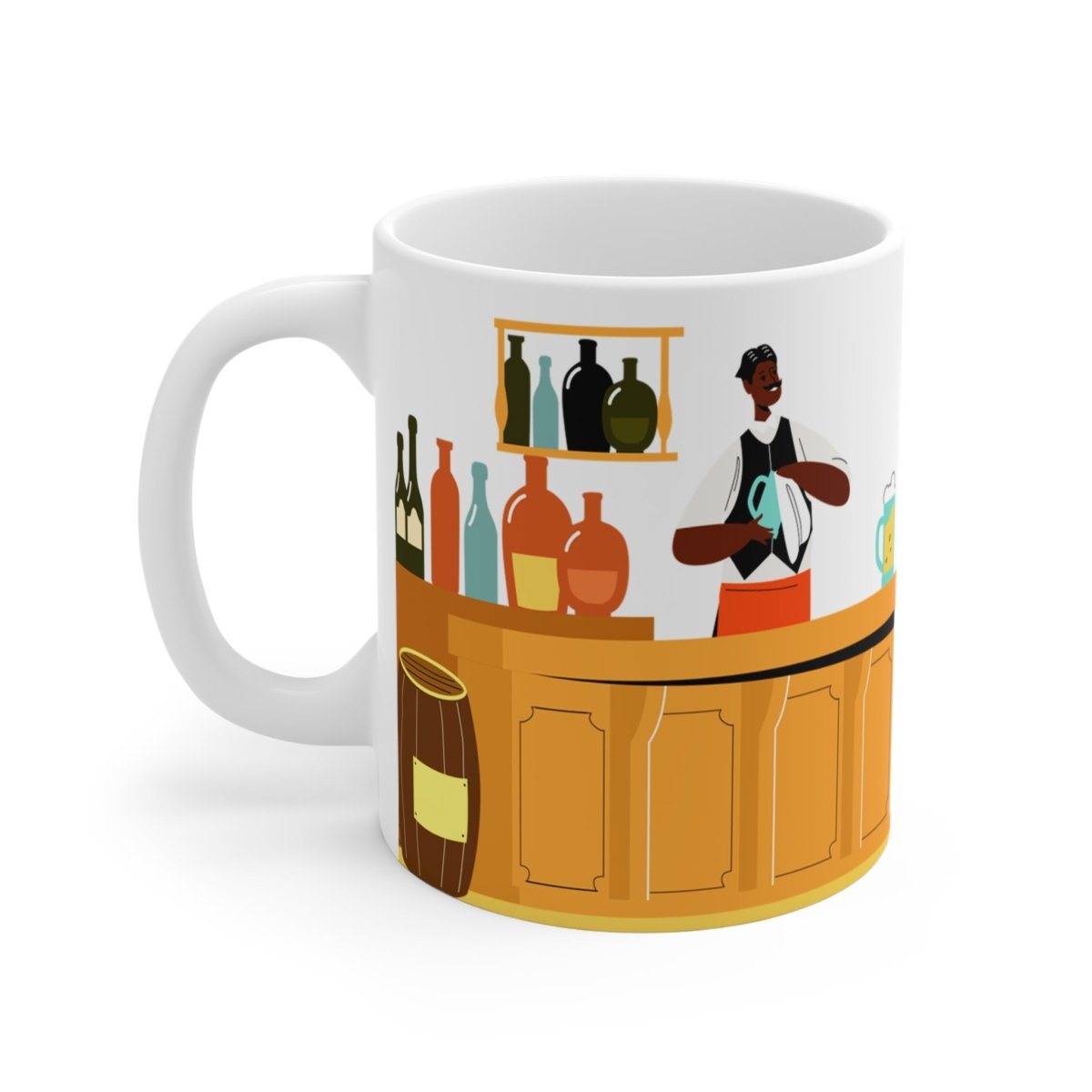 Wild West Mug - Afrocentric Art by The Trini Gee