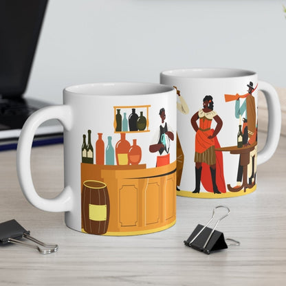 Wild West Mug - Afrocentric Art by The Trini Gee