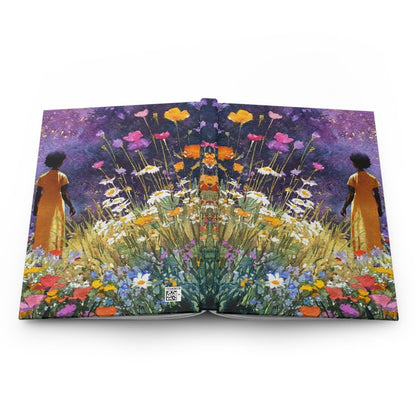 Wildflower Woman Journal - Afrocentric Art by The Trini Gee