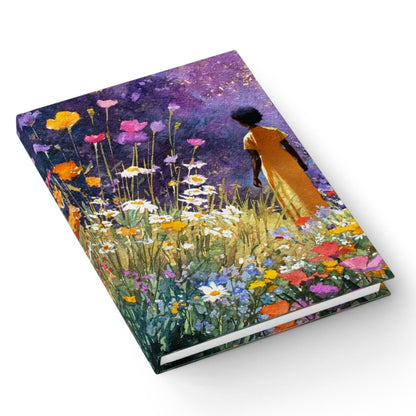 Wildflower Woman Journal - Afrocentric Art by The Trini Gee