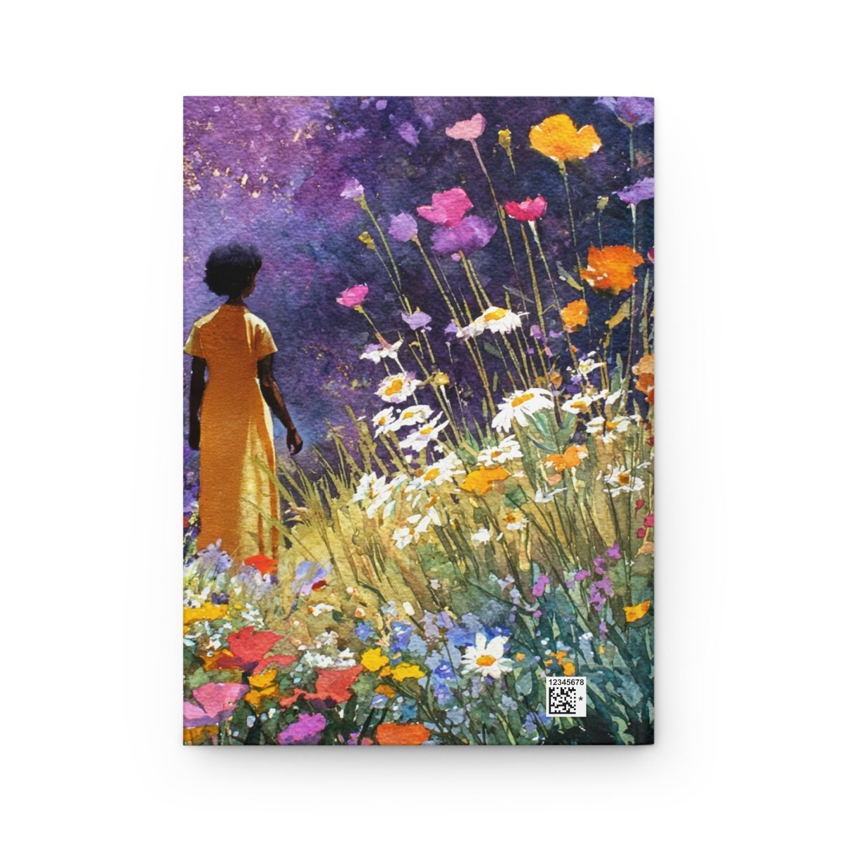 Wildflower Woman Journal - Afrocentric Art by The Trini Gee