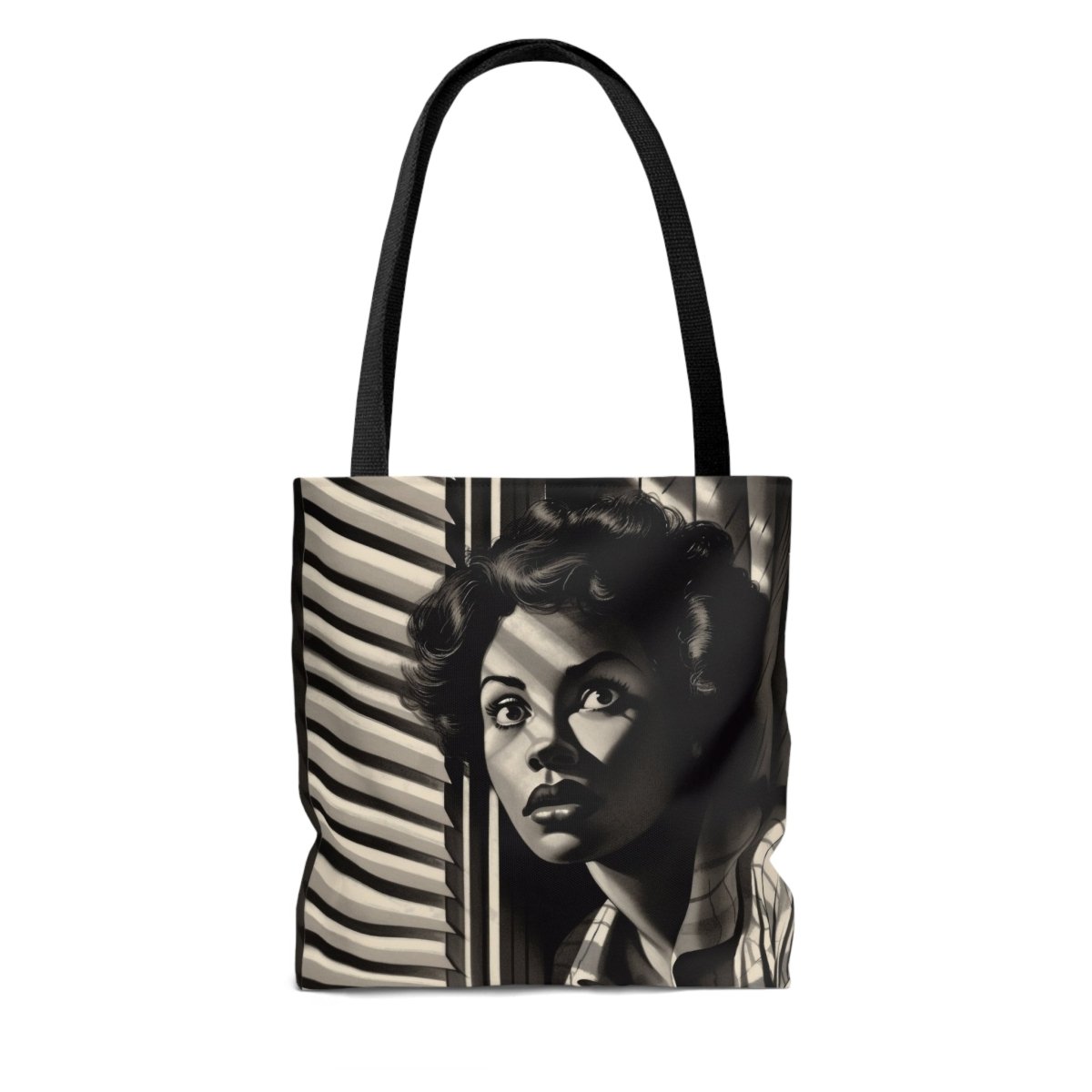 Window Watch Tote Bag - Afrocentric Art by The Trini Gee