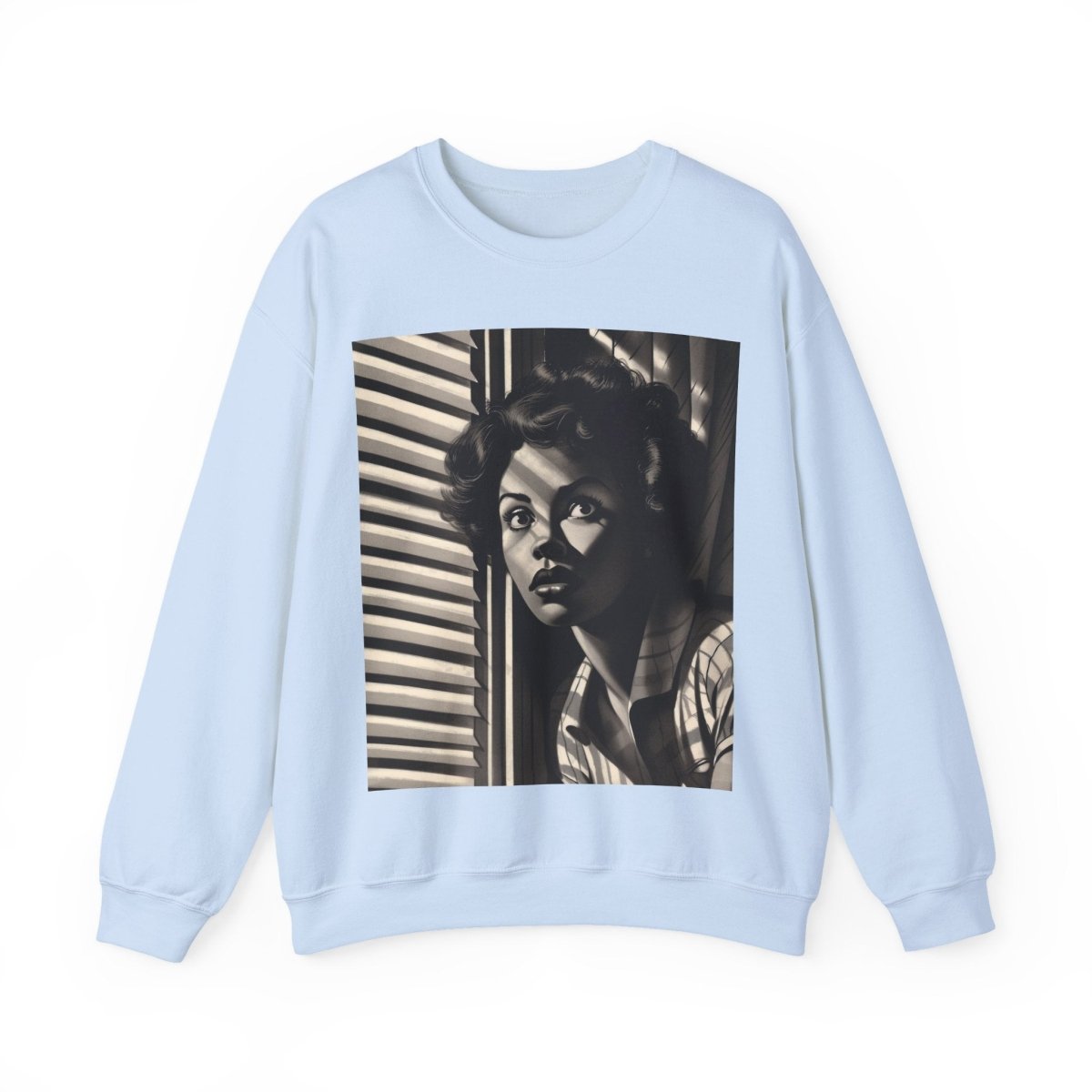 Window Woman Sweatshirt - Afrocentric Art by The Trini Gee