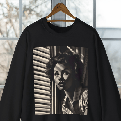 Window Woman Sweatshirt - Afrocentric Art by The Trini Gee