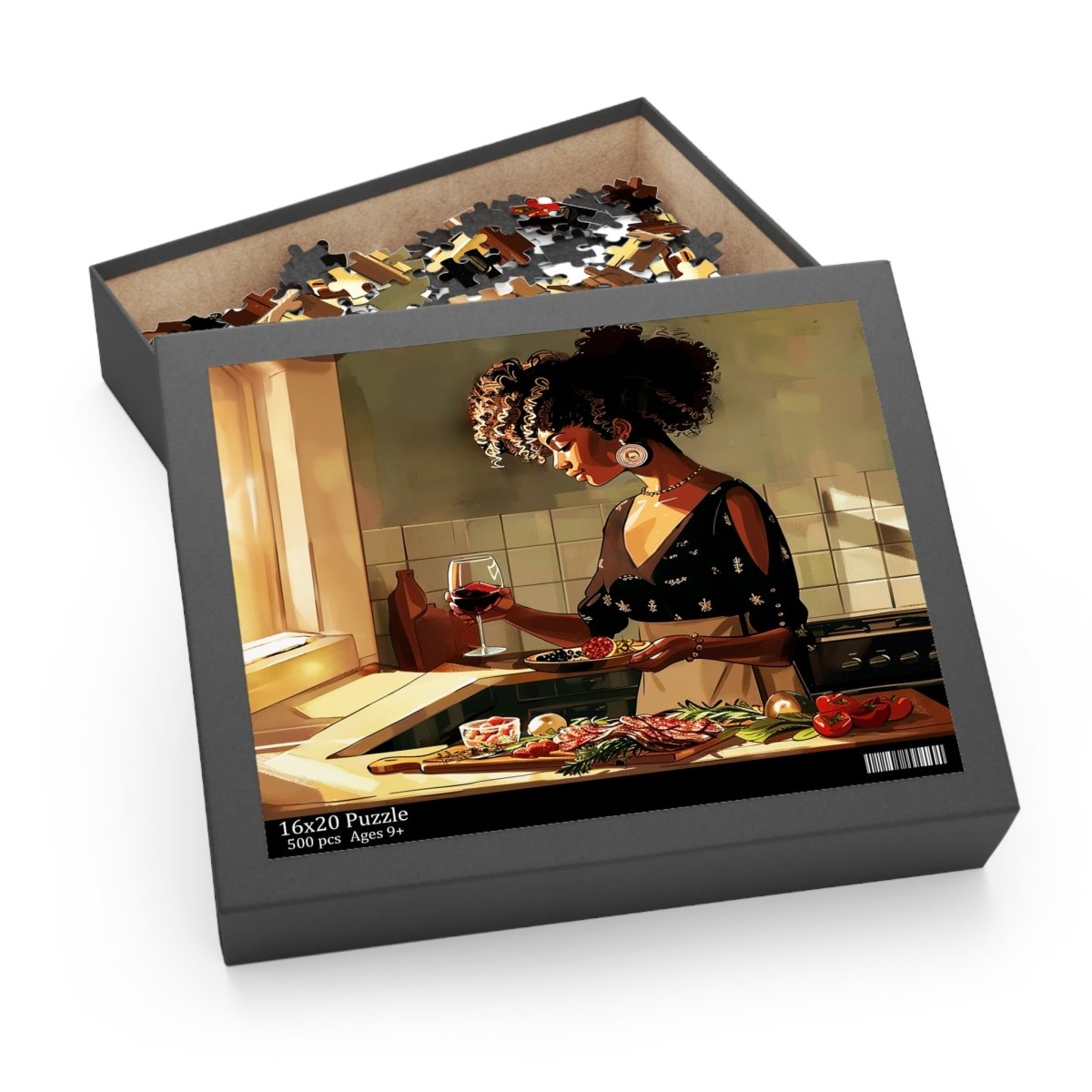 Wine and Charcuterie Puzzle - The Trini Gee