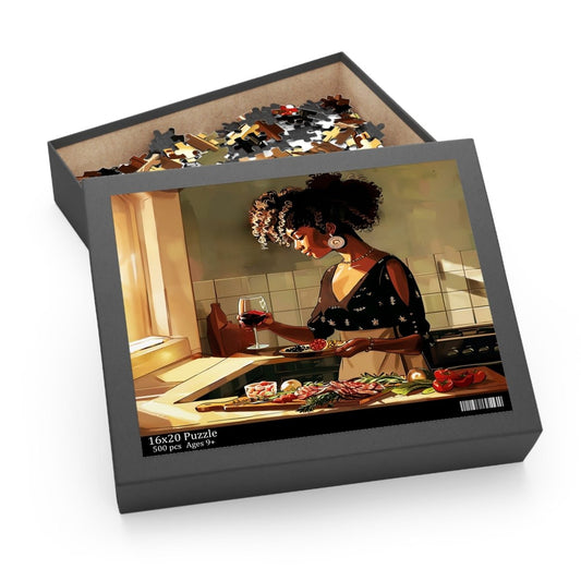 Wine and Charcuterie Puzzle - The Trini Gee