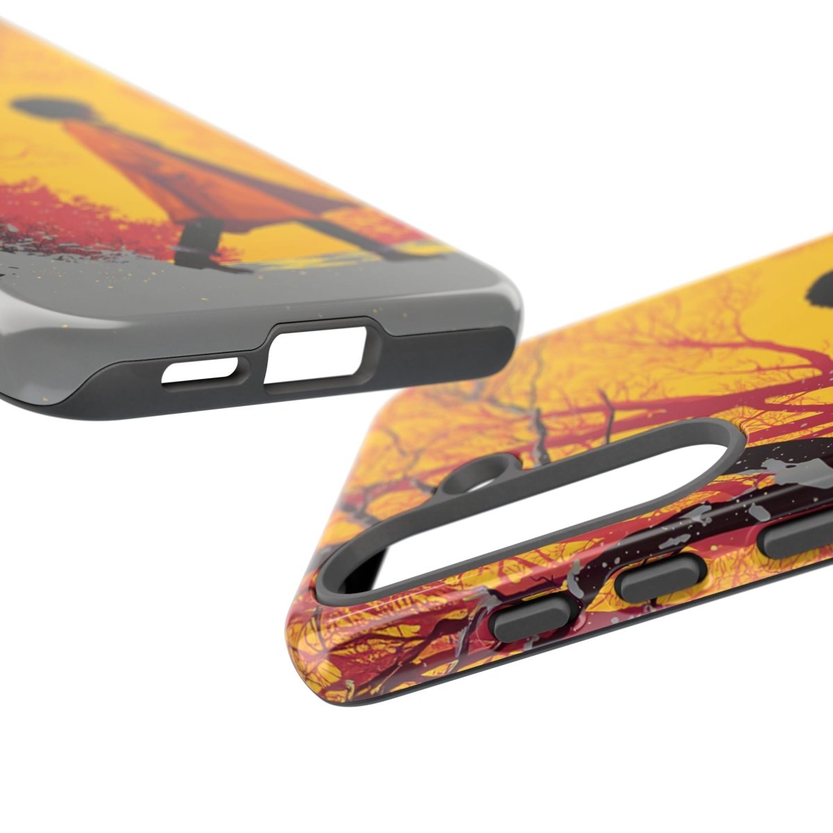 Winter Walk Phone Case - Afrocentric Art by The Trini Gee