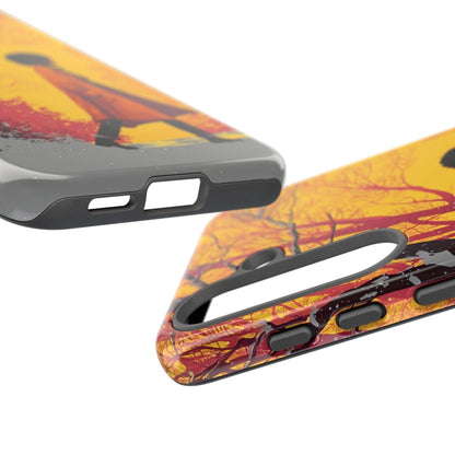 Winter Walk Phone Case - Afrocentric Art by The Trini Gee